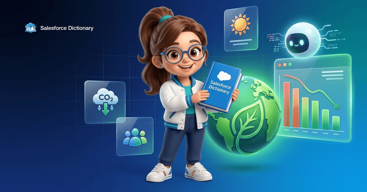 Agentforce 360 for Net Zero 2026 complete guide: Scope 1/2/3 emissions, disclosure agent, frameworks