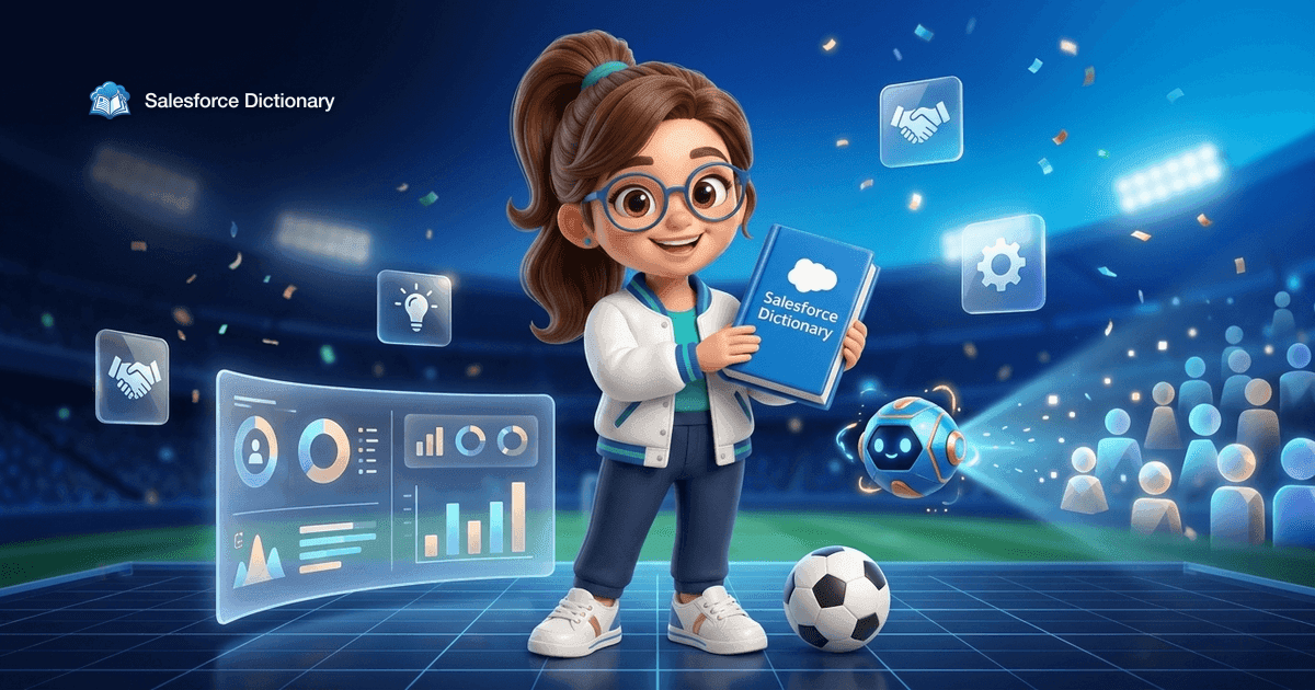 Salesforce FIFA World Cup 2026 deployment architecture: Slack running live tournament operations across 16 host cities while Agentforce 360 targets 2027 fan engagement