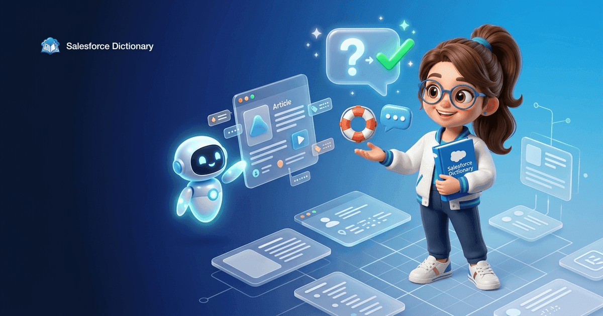 Agentforce Help Agent implementation guide covering guided setup tiers, grounding architecture, guardrails, and escalation design for its July 2026 general availability
