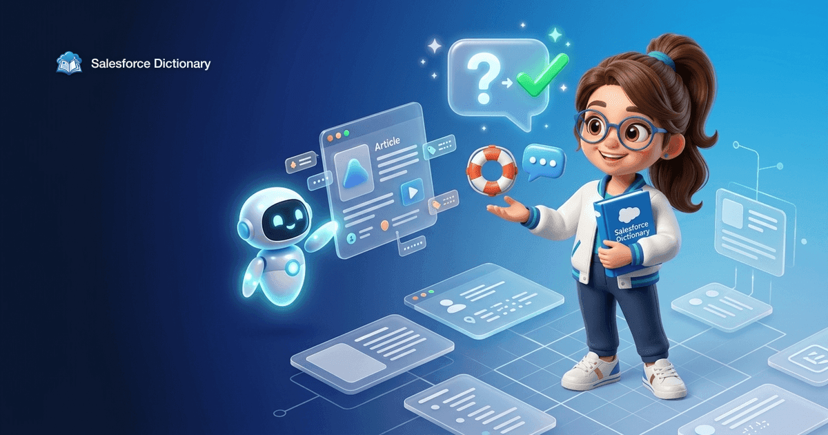 Agentforce Help Agent implementation guide covering guided setup tiers, grounding architecture, guardrails, and escalation design for its July 2026 general availability
