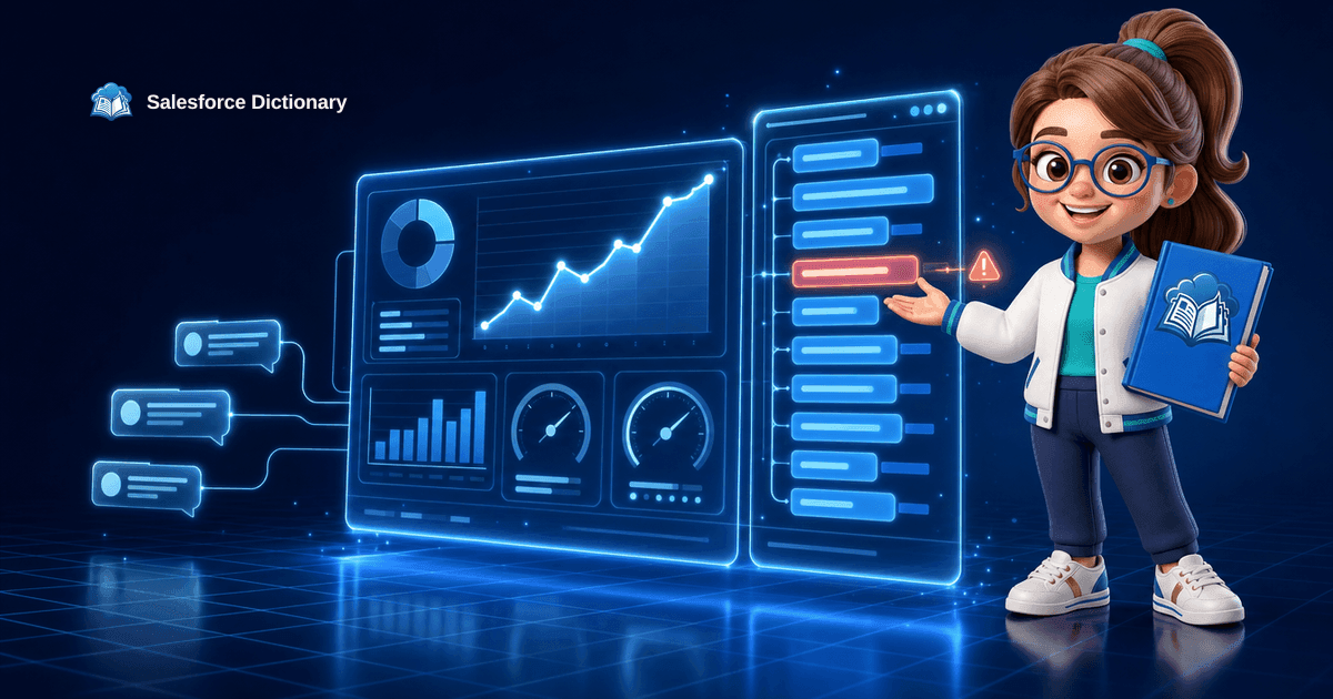 Agentforce Observability dashboards and session traces for live AI agents