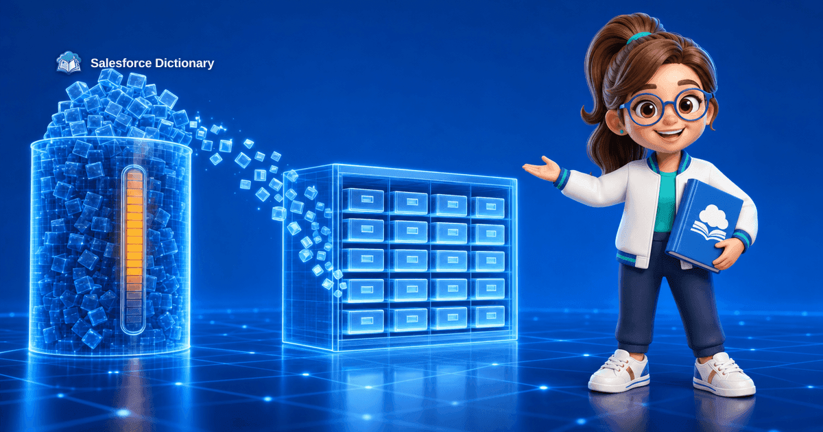 Salesforce data archiving paths from a full org to Big Objects and Archive