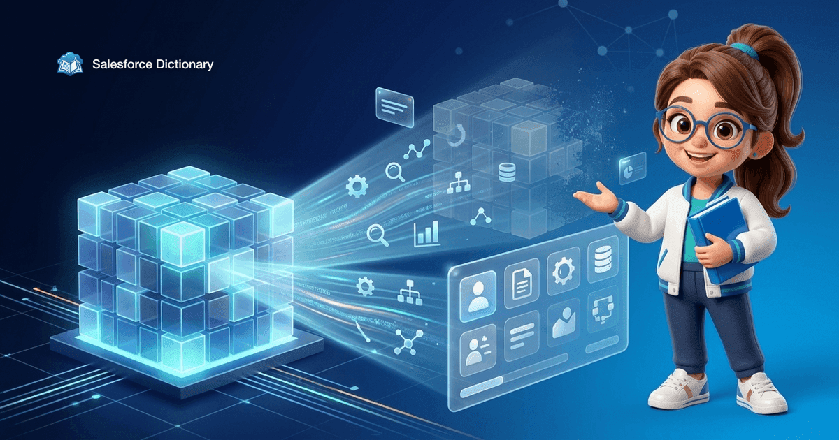 Salesforce Data Cloud Zero Copy architecture guide 2026: how federation with Snowflake, Databricks, BigQuery, and Redshift works through Apache Iceberg
