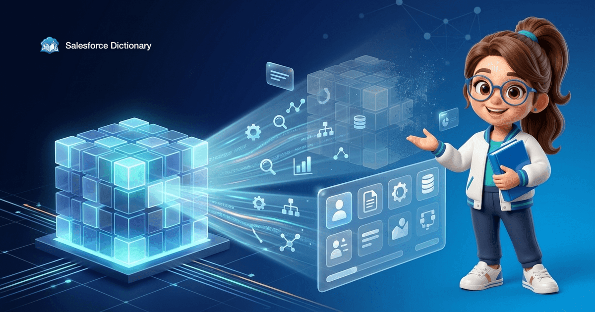 Salesforce Data Cloud Zero Copy architecture guide 2026: how federation with Snowflake, Databricks, BigQuery, and Redshift works through Apache Iceberg