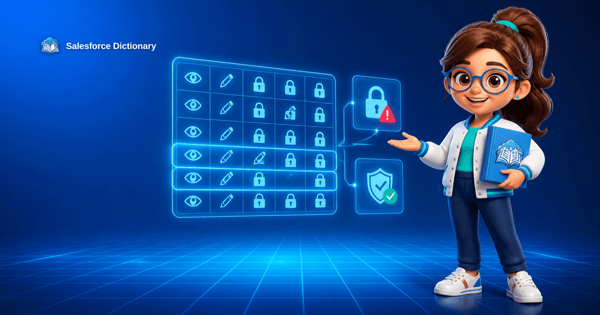 Salesforce field-level security audit across profiles and permission sets