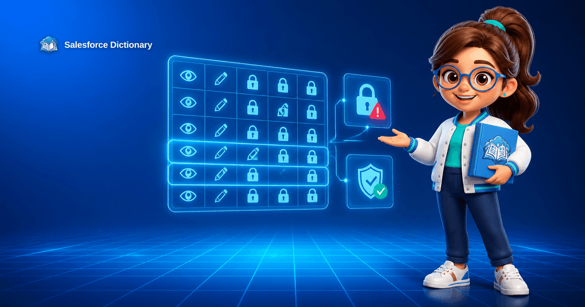 Salesforce field-level security audit across profiles and permission sets
