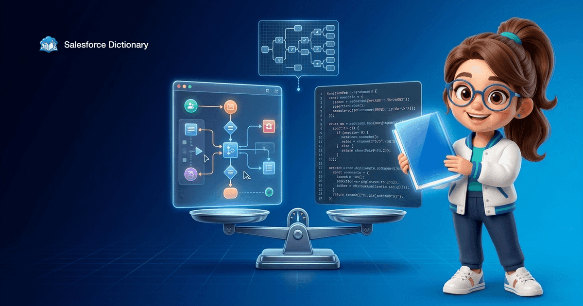 Salesforce Flow vs Apex 2026: a decision matrix
