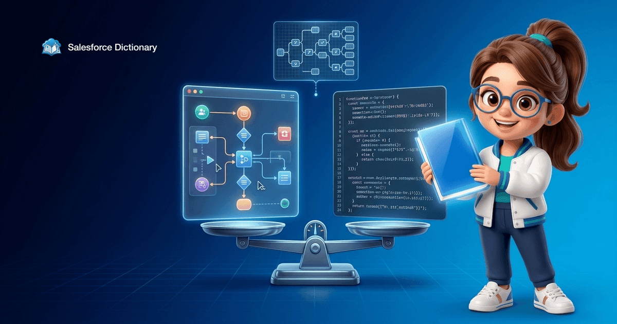 Salesforce Flow vs Apex 2026: a decision matrix