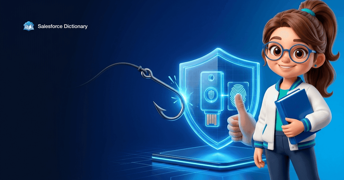 Salesforce phishing-resistant MFA complete setup guide for 2026 with FIDO2 security keys and passkeys