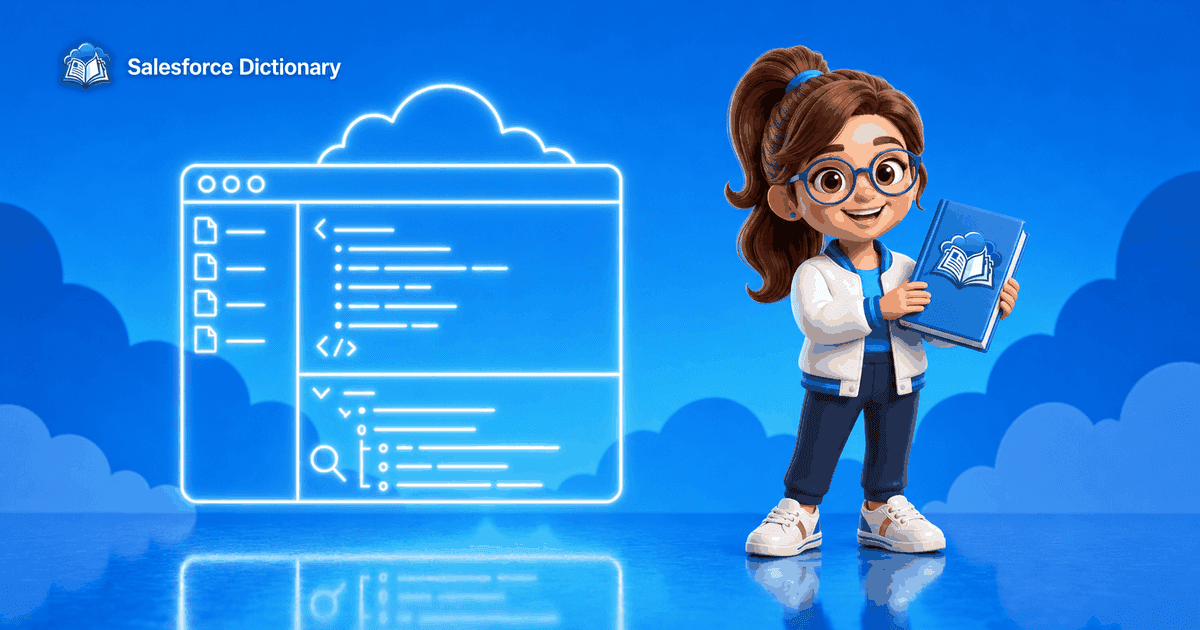 Salesforce Web Console: a browser IDE running inside the org