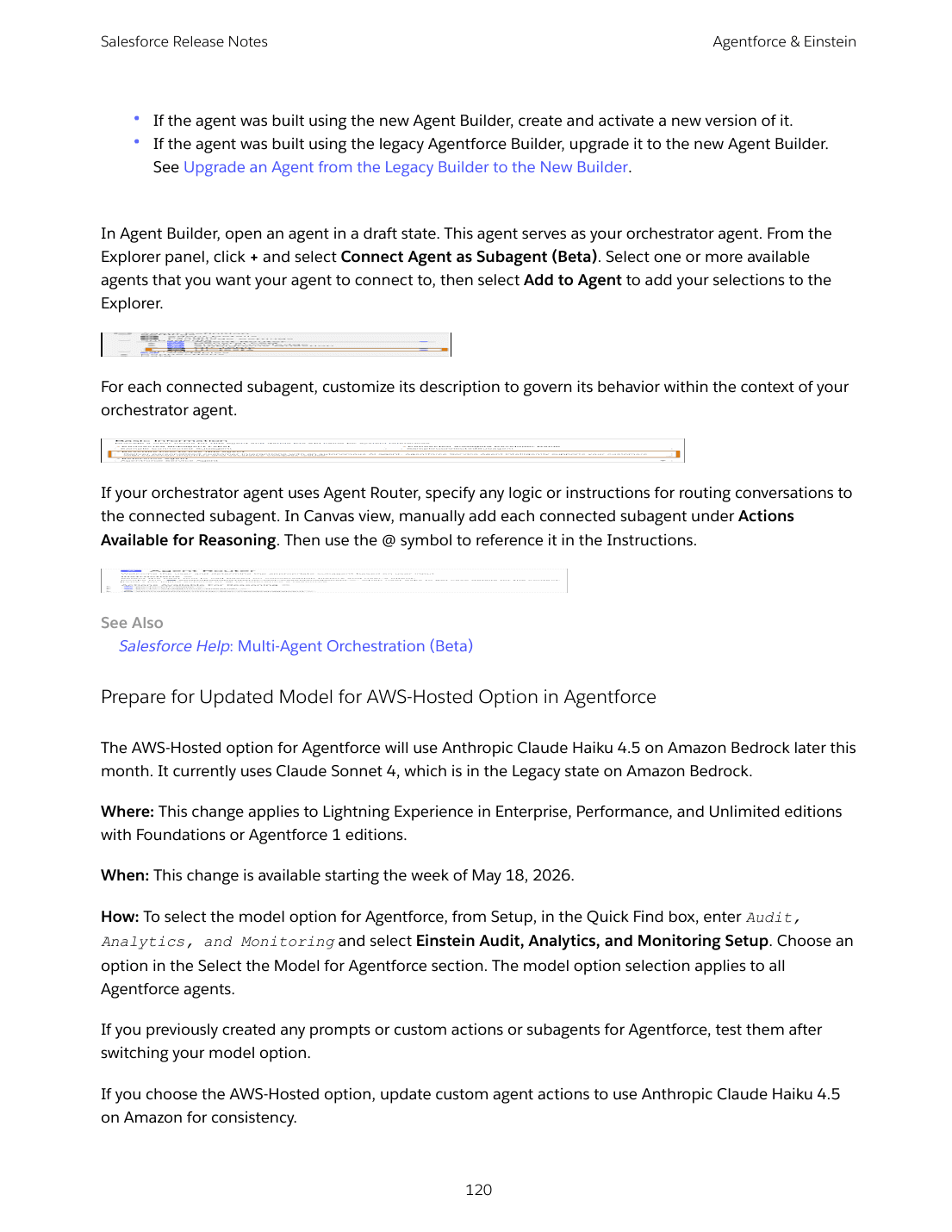 Multi-Agent Orchestration: connect a subagent in Agent Builder